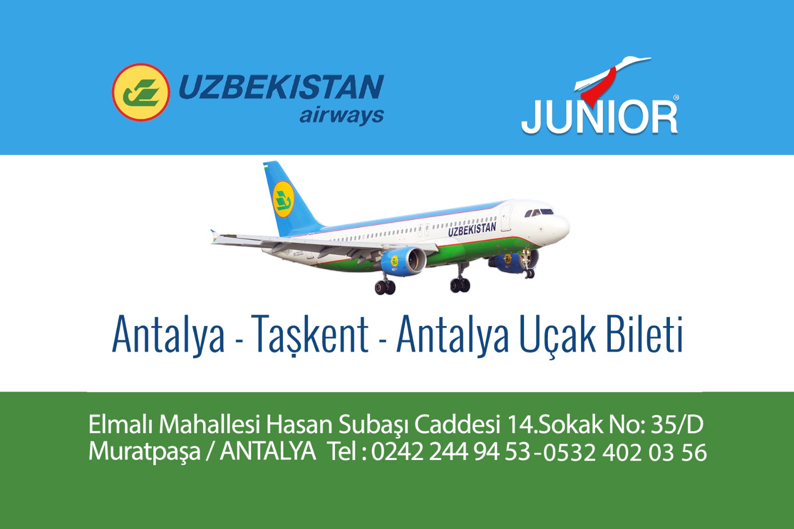 Özbekistan Havayolları ( UZBEKISTAN AIRWAYS ) Uçak Bileti